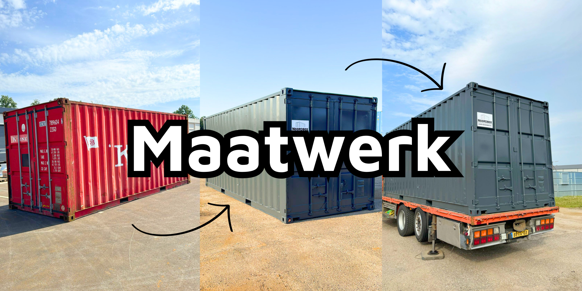 Opslagoplossingen op maat van NoordBox voor bedrijven en projecten