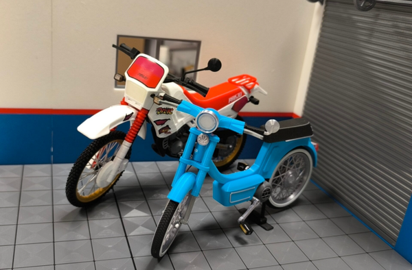 MAQUETA RIEJU DRAC AM5 + VESPINO L