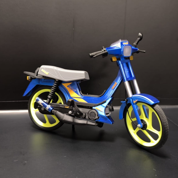 MAQUETA DERBI VARIANT AZUL personalizada