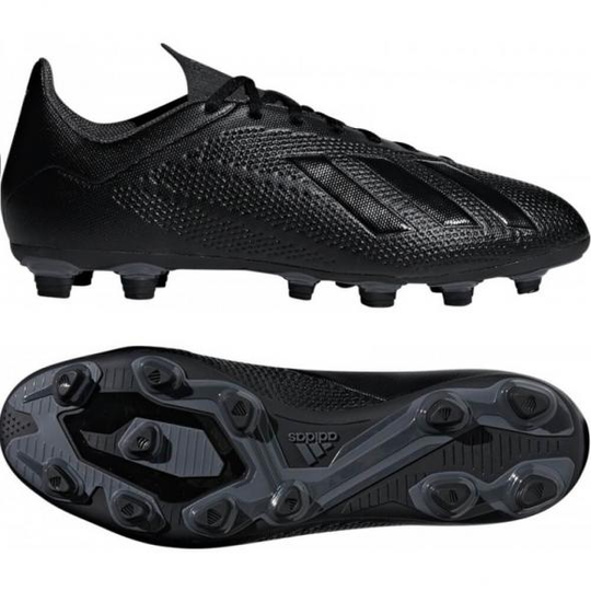 ADIDAS X 18.4 FG CORE BLACK CORE BLACK FUTURE WHITE