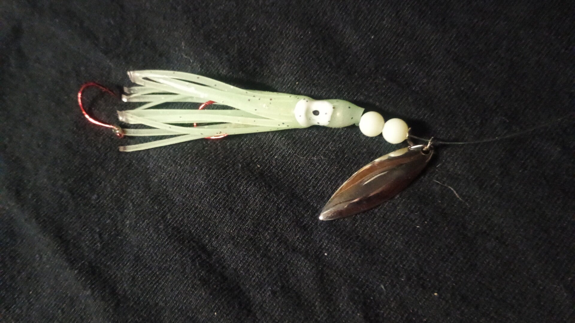 Kokanee/Trout mini squid UV glow