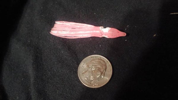 Kokanee/Trout mini squid UV glow