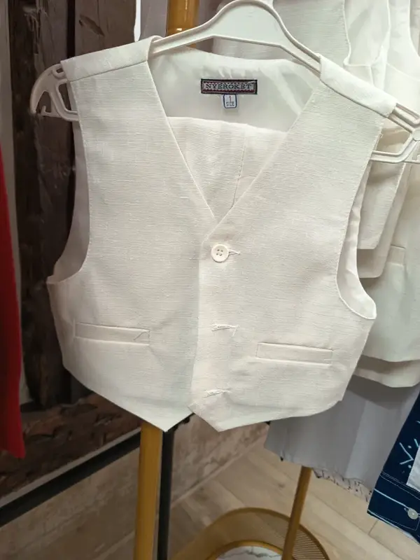 Ensemble en lin, pour enfant