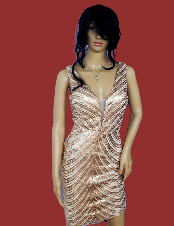 Robe de soirée/Gala en Strass