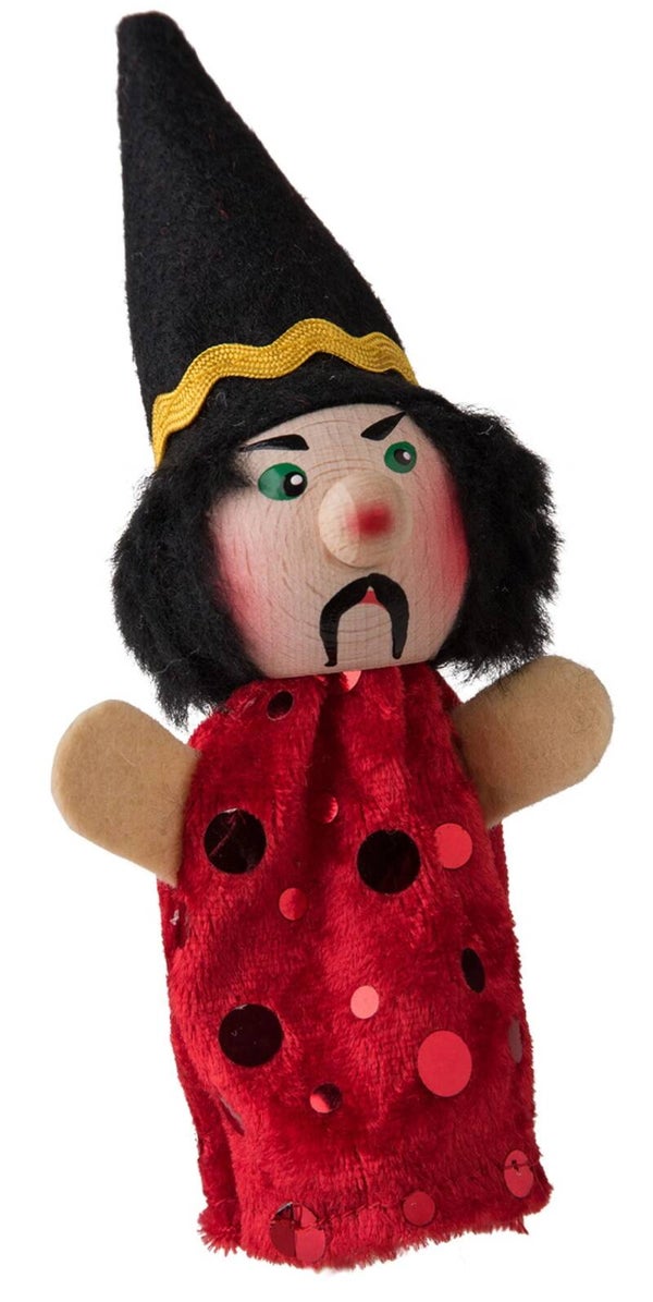 KERSA Fingerpuppe Zauberer böse 40180