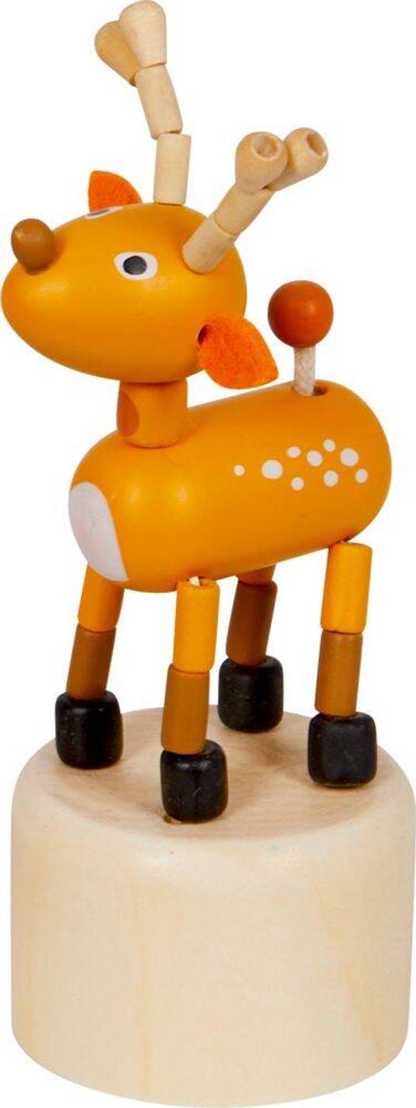 SPIEGELBURG  Rentier Wackel-Zappel-Tier - Lasst uns froh & munter sein 13843