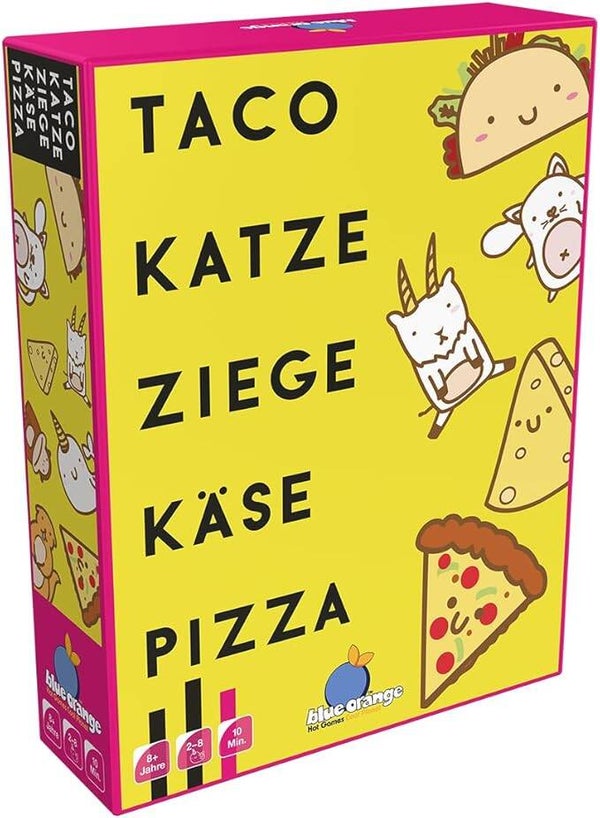 BLUE ORANGE  Taco,Katze,Ziege,Käse,Pizza