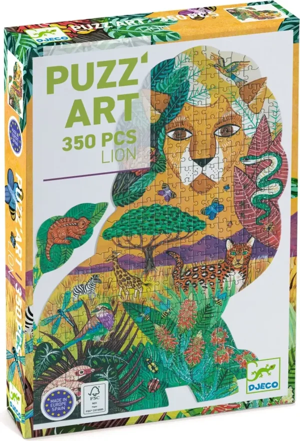 DJECO Puzz Art Löwe 350 Teile