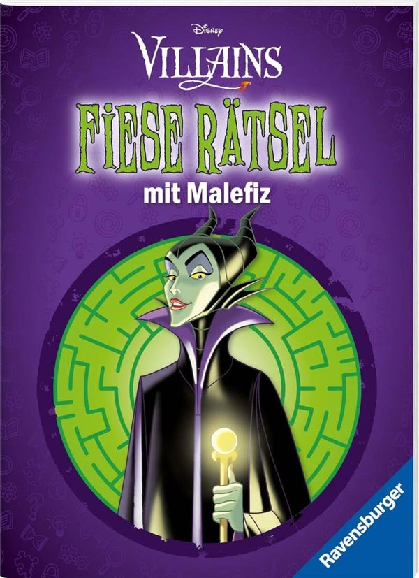 RAVENSBURGER Fiese Rätsel mit Malefiz