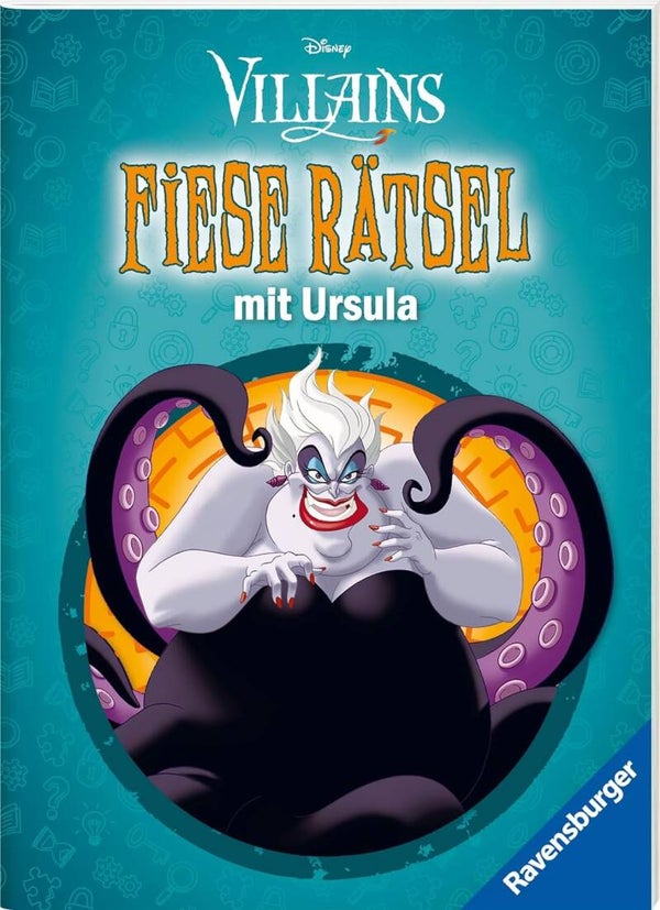 RAVENSBURGER Disney Villains: Fiese Rätsel mit Ursula
