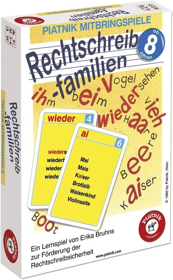 PIATNIK Rechtschreibfamilien 702402