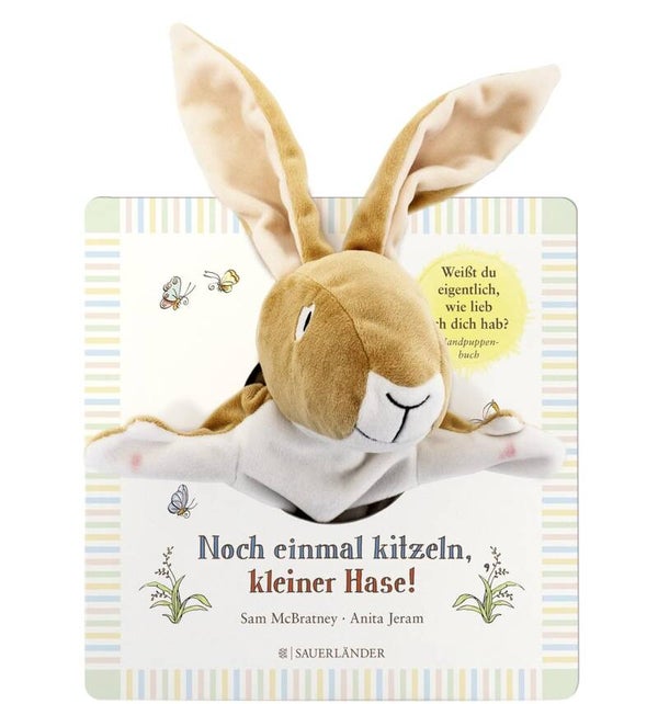 SAUERLÄNDER Noch einmal kitzeln,kleiner Hase-mit Handpuppe