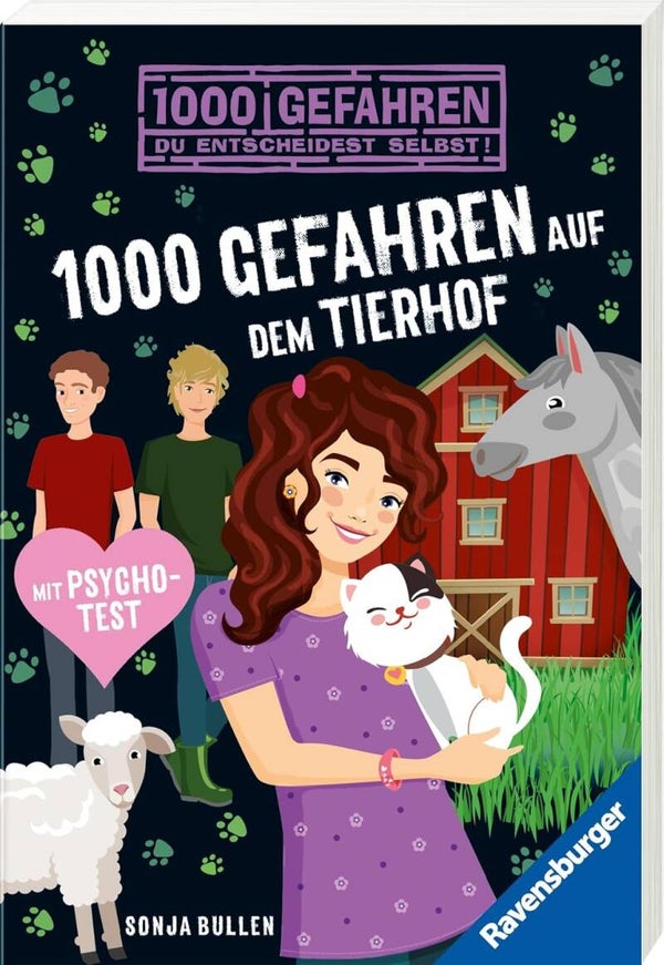 RAVENSBURGER 1000 Gefahren auf dem Tierhof Taschenbuch