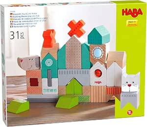 HABA Motivbausteine Hund und Katze 306086