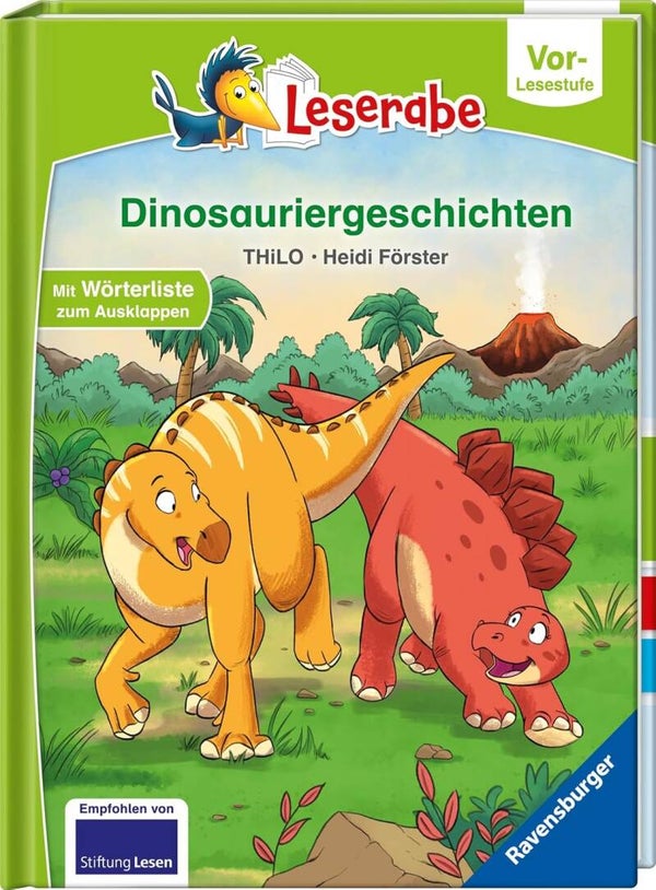 RAVENSBURGER Leserabe Dinosauriergeschichten