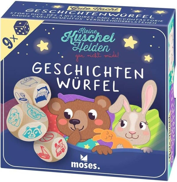 MOSES Geschichtenwürfel Kuschelhelden