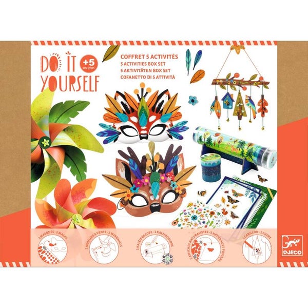 DJECO Do it yourself Multi Aktivitäten Set - Natur DJ07933