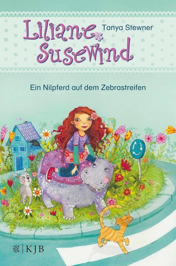 KBJ Liliane Susewind  Ein Nilpferd auf dem Zebrastreifen