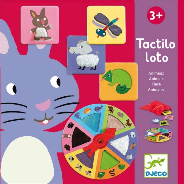 DJECO Tactilo loto Tiere DJ08129