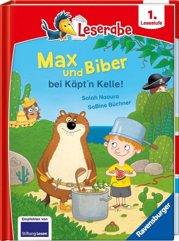 RAVENSBURGER Leserabe Max und Biber bei Käpt1n Kelle Erstlesebuch