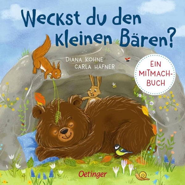 OETINGER Weckst du den kleinen Bären ? Ein Mitmachbuch