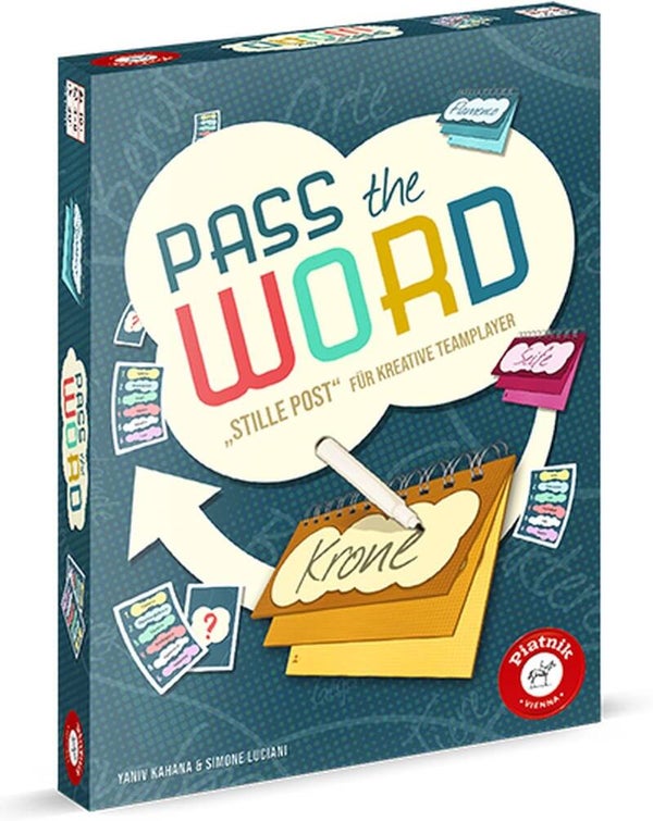 PIATNIK Pass the Word- Ein Stille Post Spiel für  kreative Teamplayer !