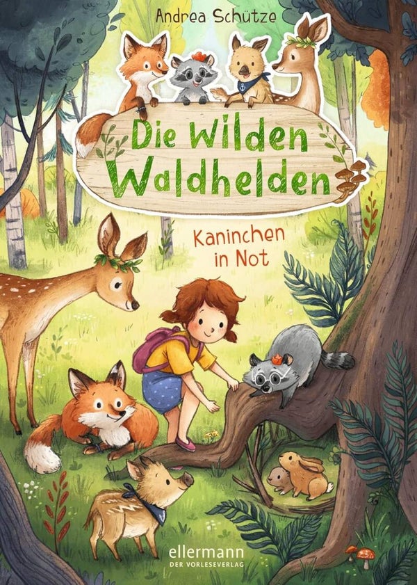 ELLERMANN  Die wilden Waldhelden. Kaninchen in Not: