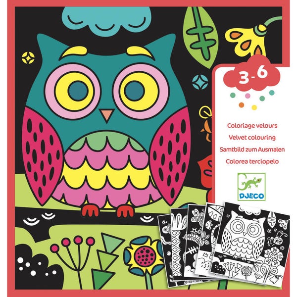 DJECO Samtbild Wenn es dunkel wird