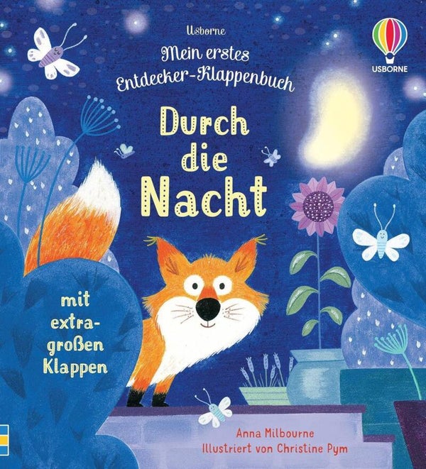 USEBORN Mein erstes Entdecker-Klappenbuch Durch die Nacht