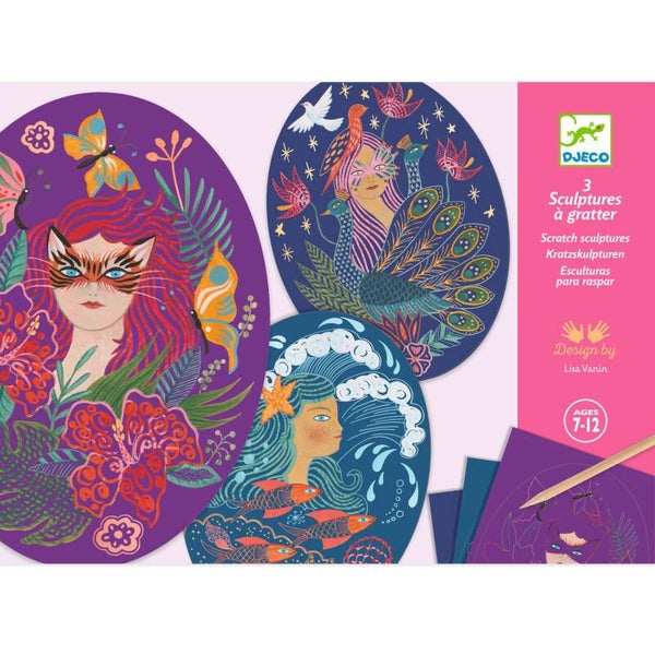 DJECO Kratzskulpturen DJ 09706