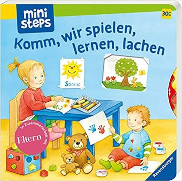 RAVENSBURGER Mini Steps Komm,wir spielen, lernen,lachen