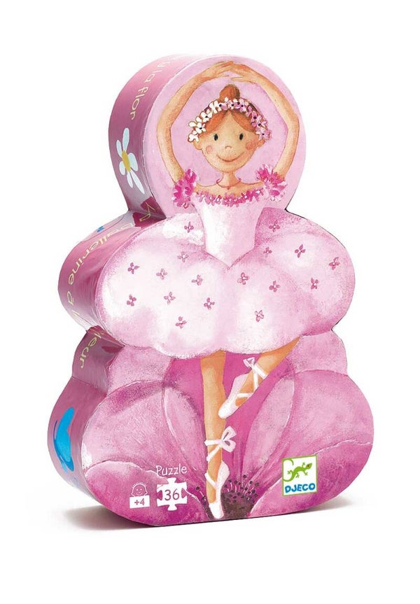 DJECO Silhouette Puzzle Ballerina DJ 07227