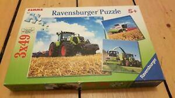 RAVENSBURGER  Puzzle  Claas 3 x 49 Teile