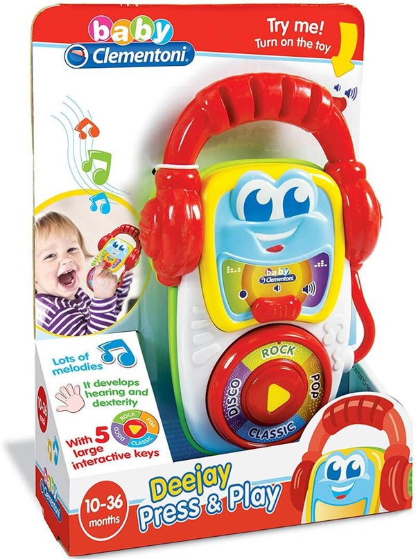 CLEMENTONI Baby Deejay Press & Play 171125