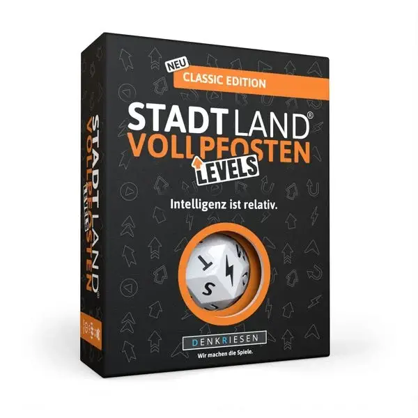 DENKRIESEN  Stadt Land Vollpfosten Levels – Classic Edition