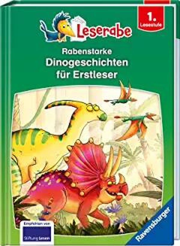 RAVENSBURGER Leserabe Rabenstarke Dinogeschichten für Erstleser