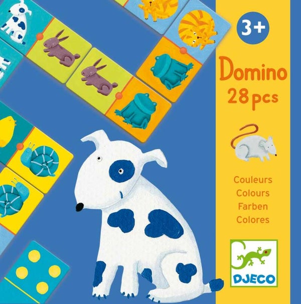 DJECO Domino Bunte Tiere DJ8111