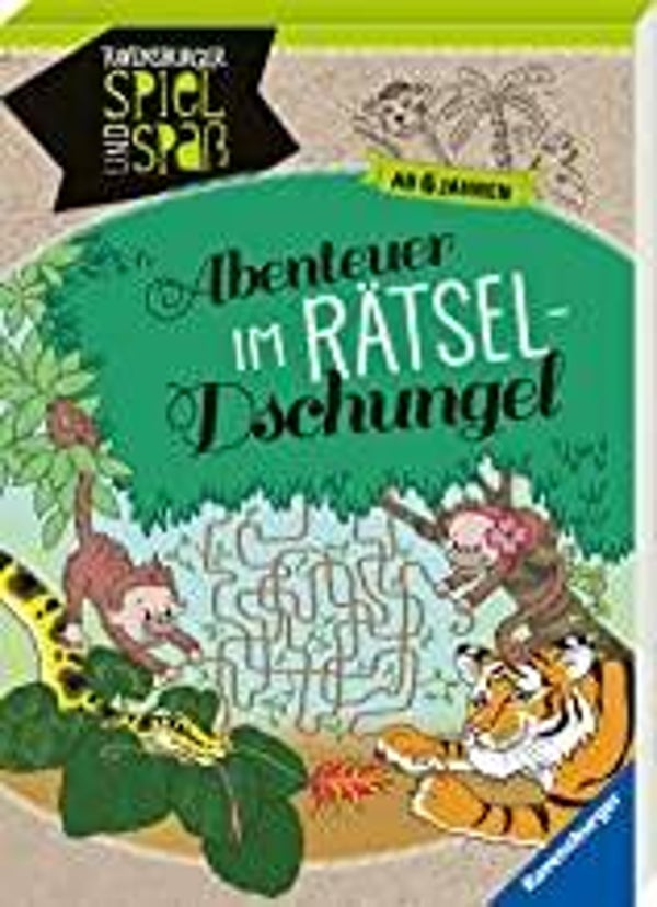 RAVENSBURGER Abenteuer im Rätseldschungel ab 6 Jahren