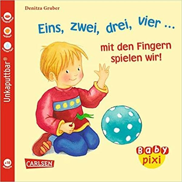 CARLSEN  Unkaputtbarbuch  Eins,zwei,drei,vier...mit den Fingern spielen wir!
