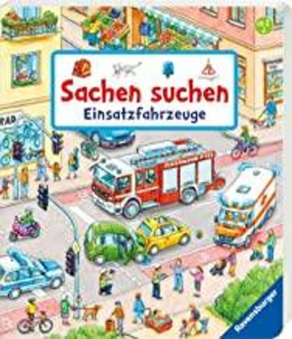 RAVENSBURGER Sachen suchen Einsatzfahtzeuge