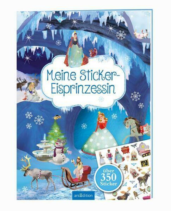 ARS EDITION Meine Sticker-Eisprinzessin