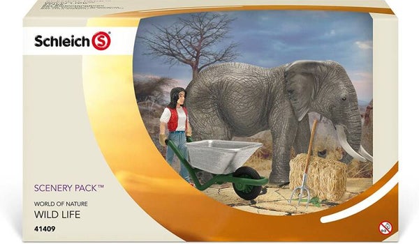 SCHLEICH   Elefantenpflege Set 41409