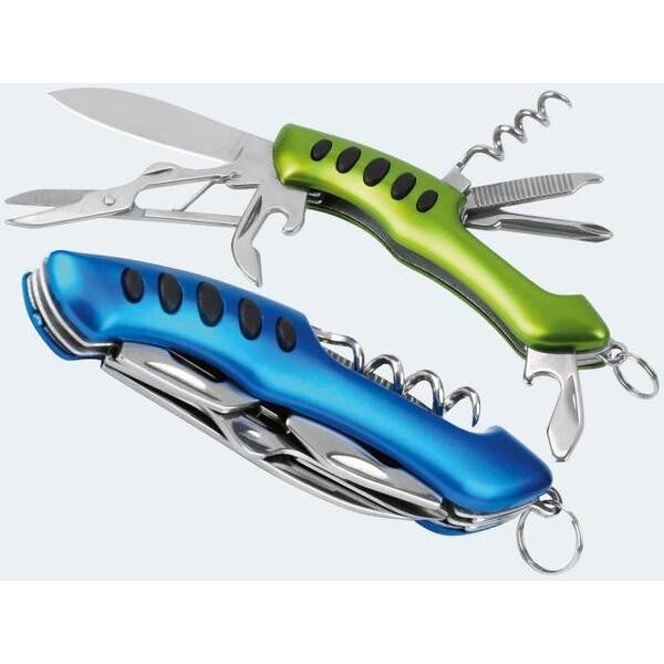 MOSES Expedition Multifunktionales Taschenmesser blau