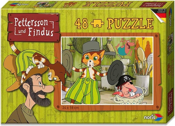 NORIS Petterson und Findus 48 Teile