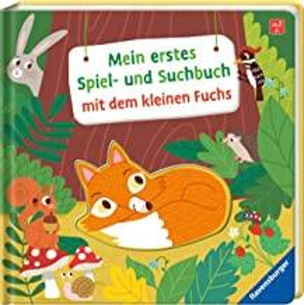 RAVENSBURGER Mein erstes Spiel und Suchbuch mit dem kleinen Fuchs