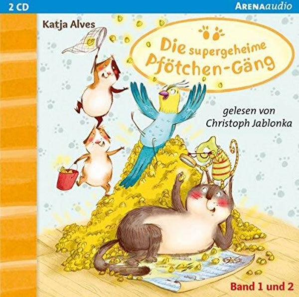 ARENA AUDIO Die supergeheime Pfötchen Gäng CD Band 1 und 2