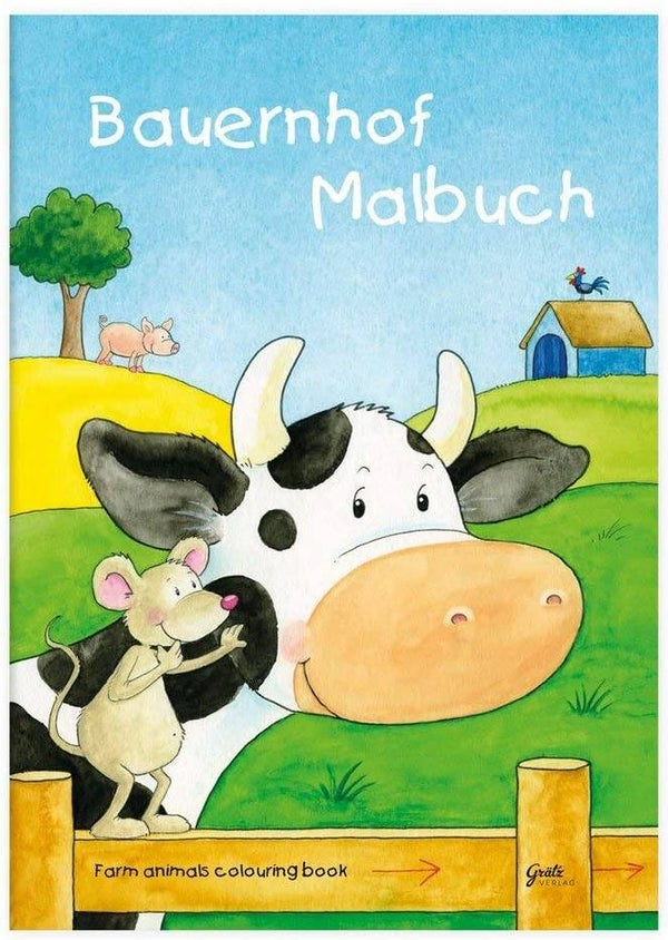 GRÄTZ VERLAG Bauernhofmalbuch
