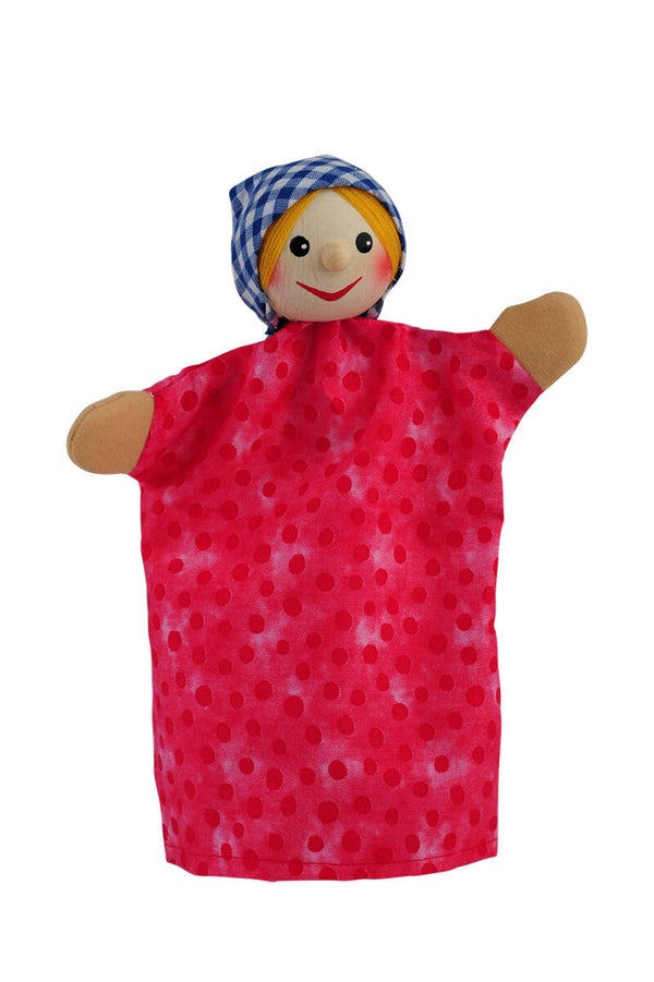 KERSA Kaperlfigur Gretel Beni mit Holzkopf 60220