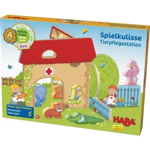 HABA Spielkulisse Tierpflegestation 7389