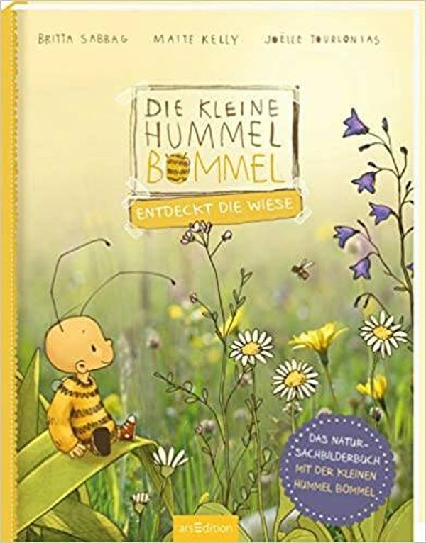 ARS EDITION Die kleine Hummel Bommel-Entdeckt die Wiese Ein Natur Sachbilderbuch